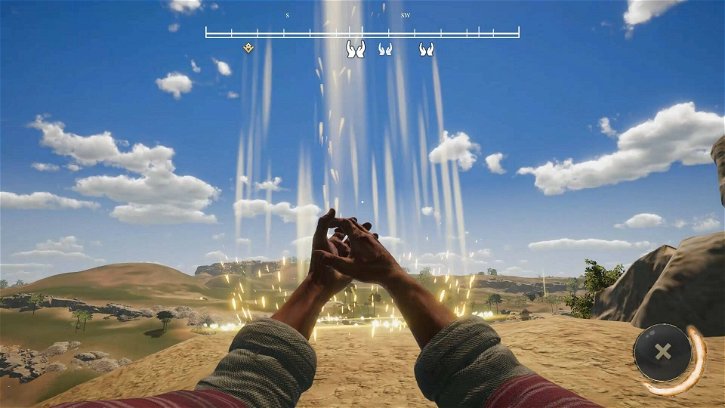 Immagine di I am Jesus Christ in Unreal Engine 5 si mostra con una grafica da Dio