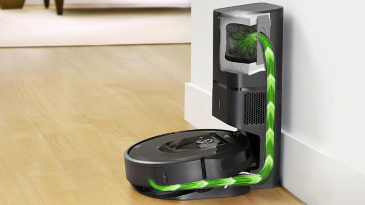 Immagine di iRobot Roomba I7+: pulisce e si svuota da solo! -339€!