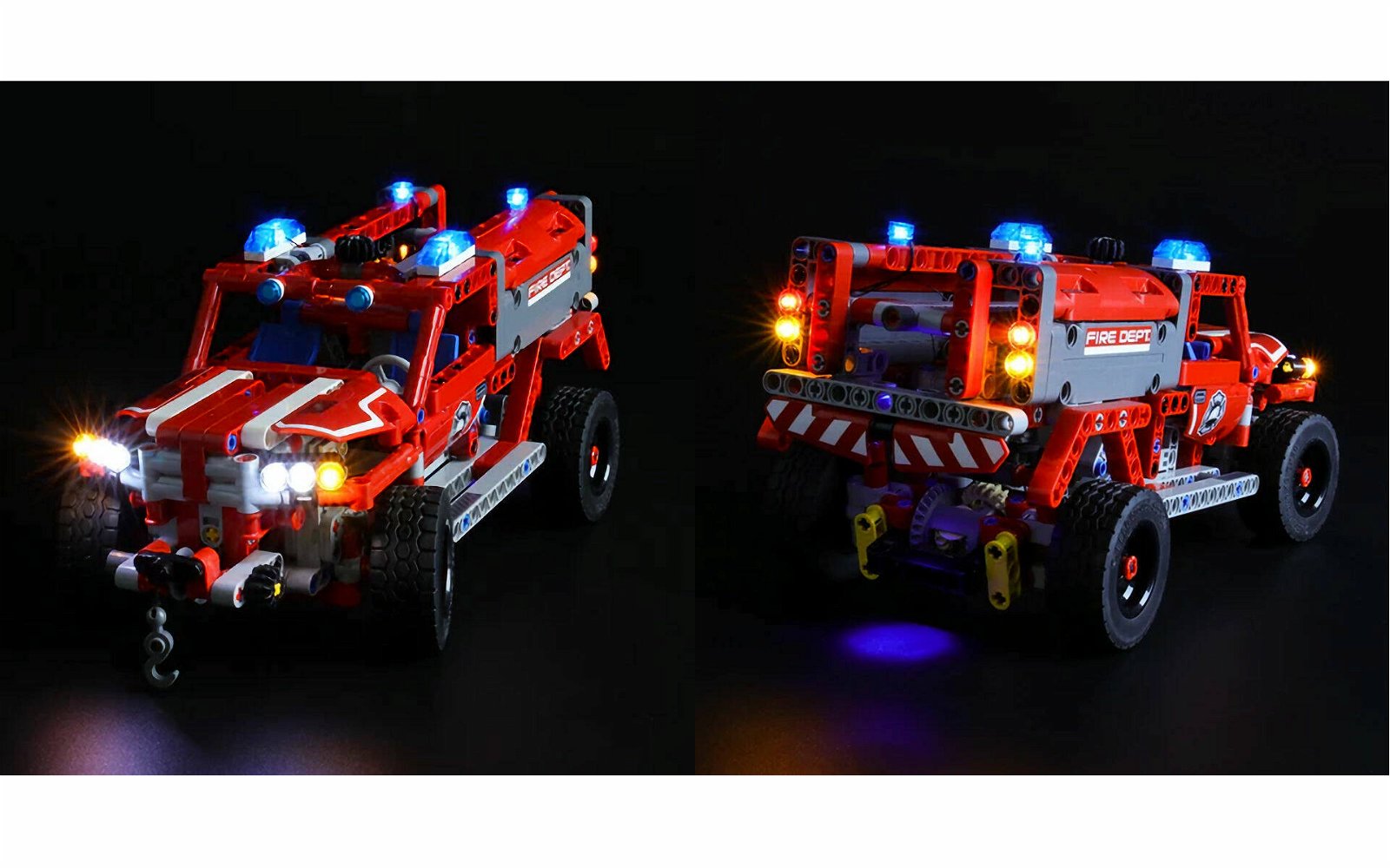 Immagine di LEGO MANIA. Kit LED per illuminare il set LEGO Technic # 42075 Unità Di Primo Soccorso