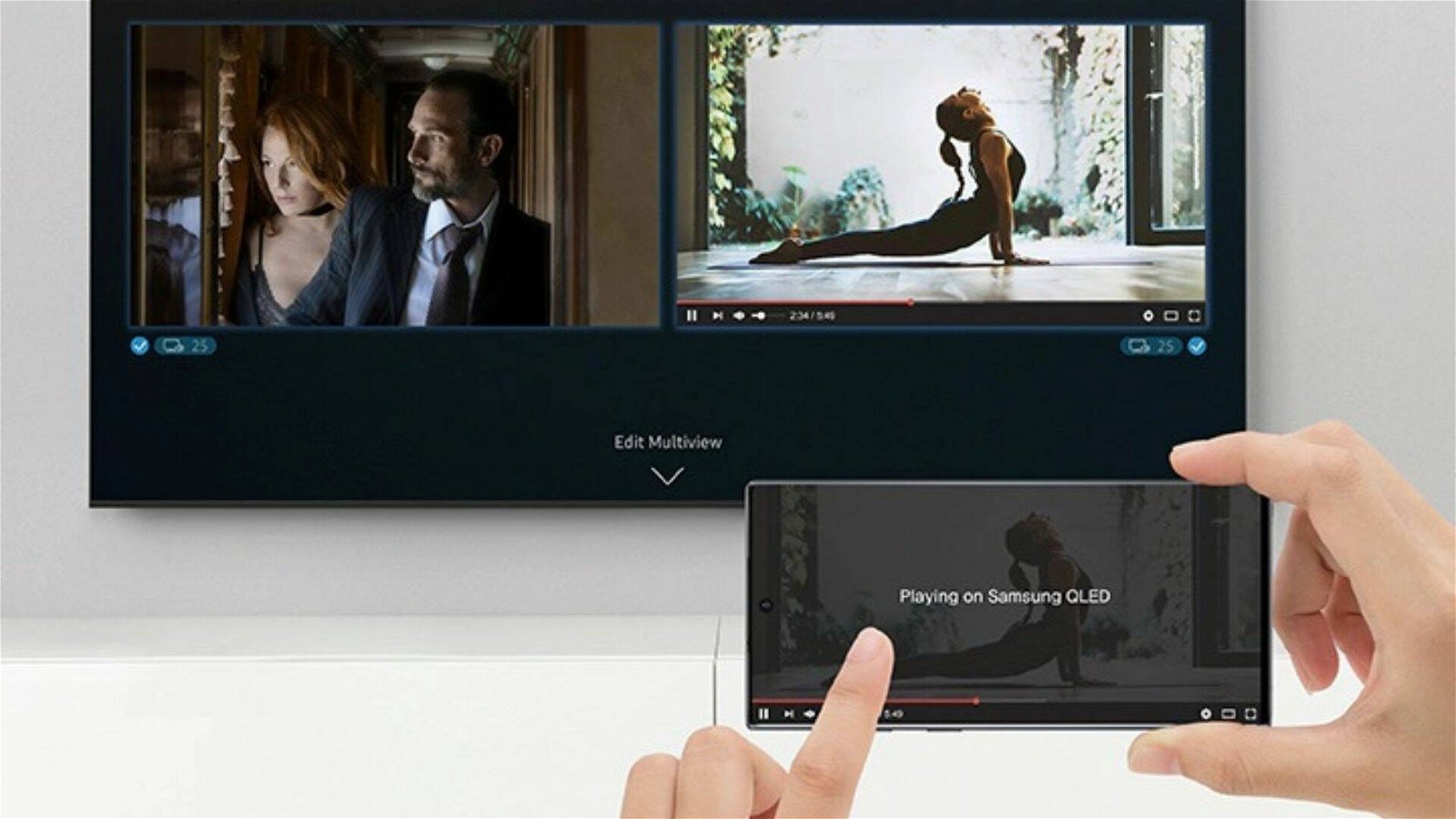Immagine di Smart TV Samsung UE50TU8500UXZT da 50" nel Solo per oggi Mediaworld