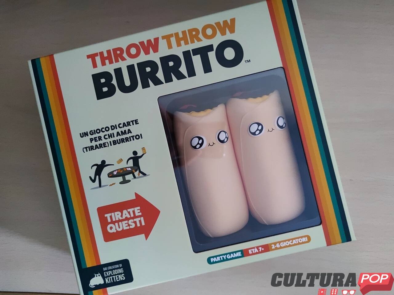 Throw Throw Burrito, la recensione del nuovo gioco dei creatori di  Exploding Kittens - Tom's Hardware