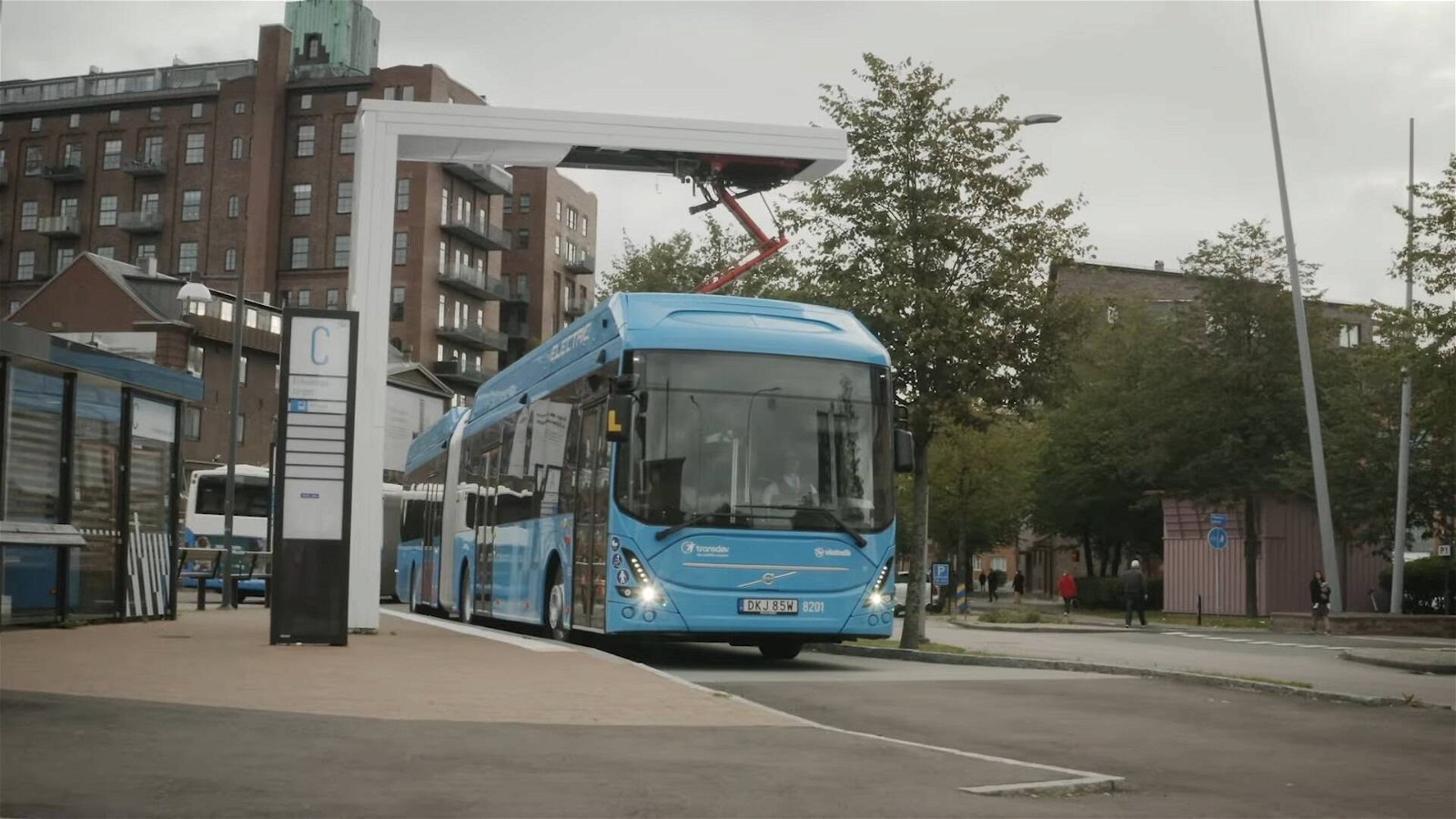 Immagine di Come è fatto: l'autobus Volvo 7900 Electric si mostra in un video