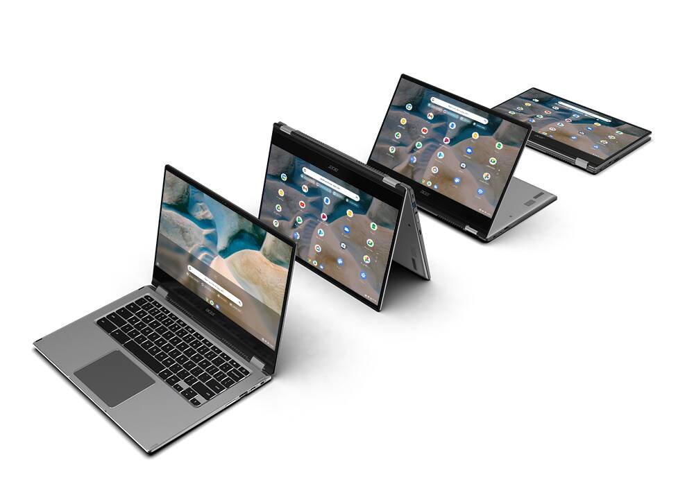 Immagine di Acer Chromebook Spin 514, il primo al mondo con CPU Ryzen e grafica Radeon