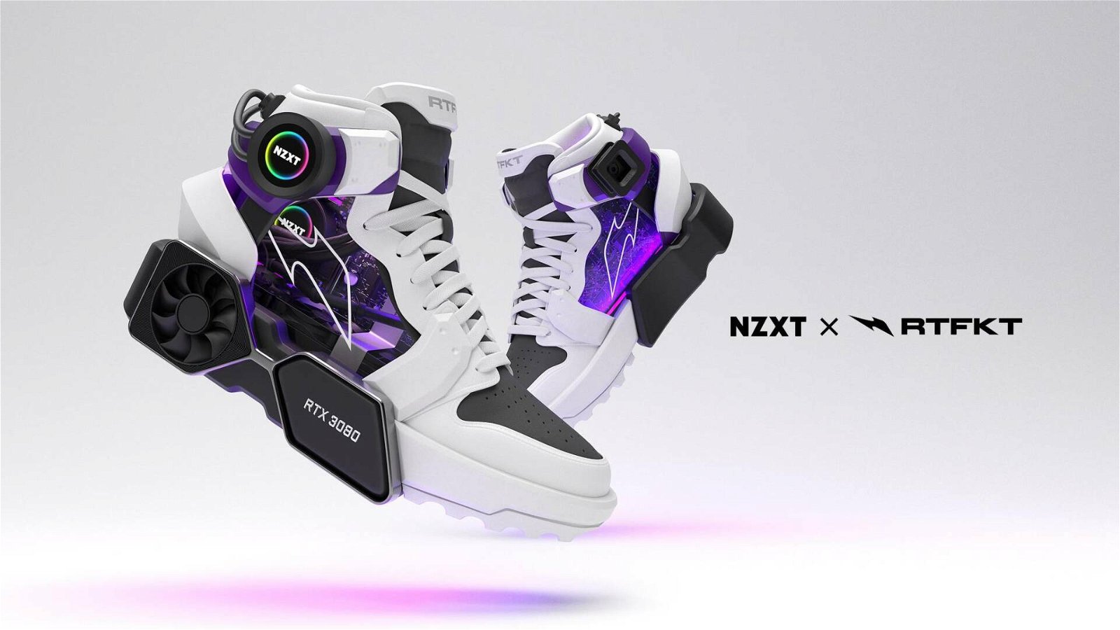 Immagine di Queste sneakers contengono un intero PC con una mini RTX 3080