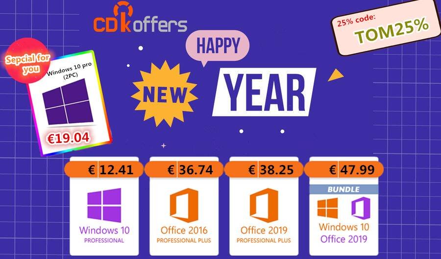 Immagine di 2 licenze di Windows 10 Pro a meno di 20 euro grazie a CDKoffers