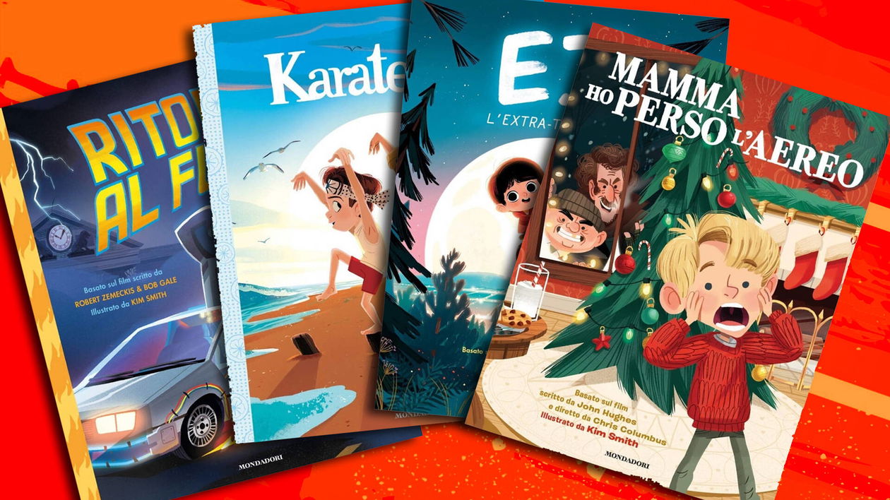 Immagine di I classici del Cinema anni 80 trasformati in libri per bambini