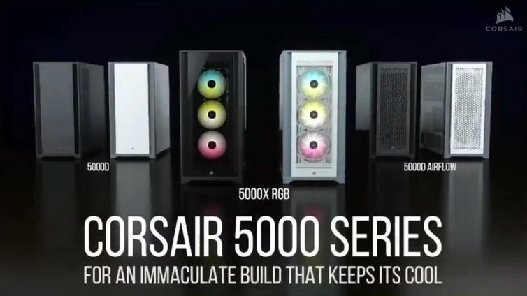 Immagine di Corsair 5000 Series: spazio, eleganza e ottimo airflow per i nuovi case mid tower