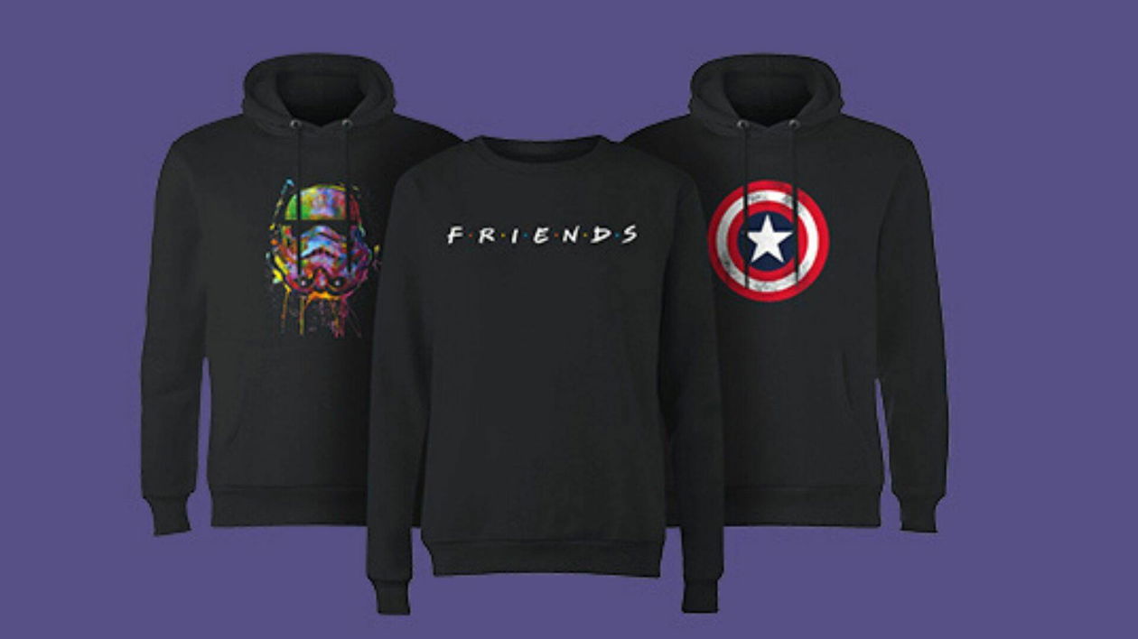 Immagine di Felpe nerd in offerta su Zavvi!