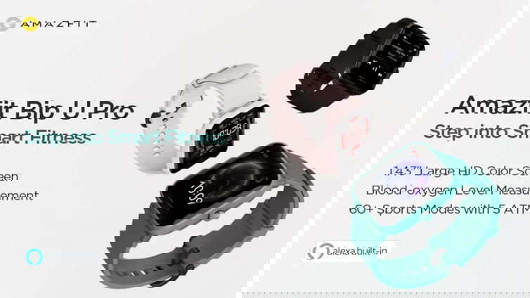 Immagine di Amazfit Bip U Pro ufficiale in Italia, già in vendita a meno di 70 euro