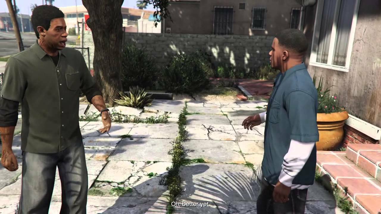 Immagine di GTA 5: Franklin e Lamar ricreano un meme iconico nella vita reale