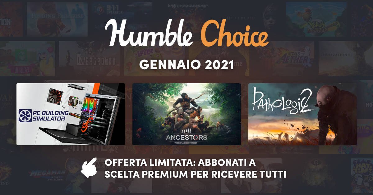 Immagine di Humble Bundle di gennaio: oltre 250€ di giochi a soli 10,99€!