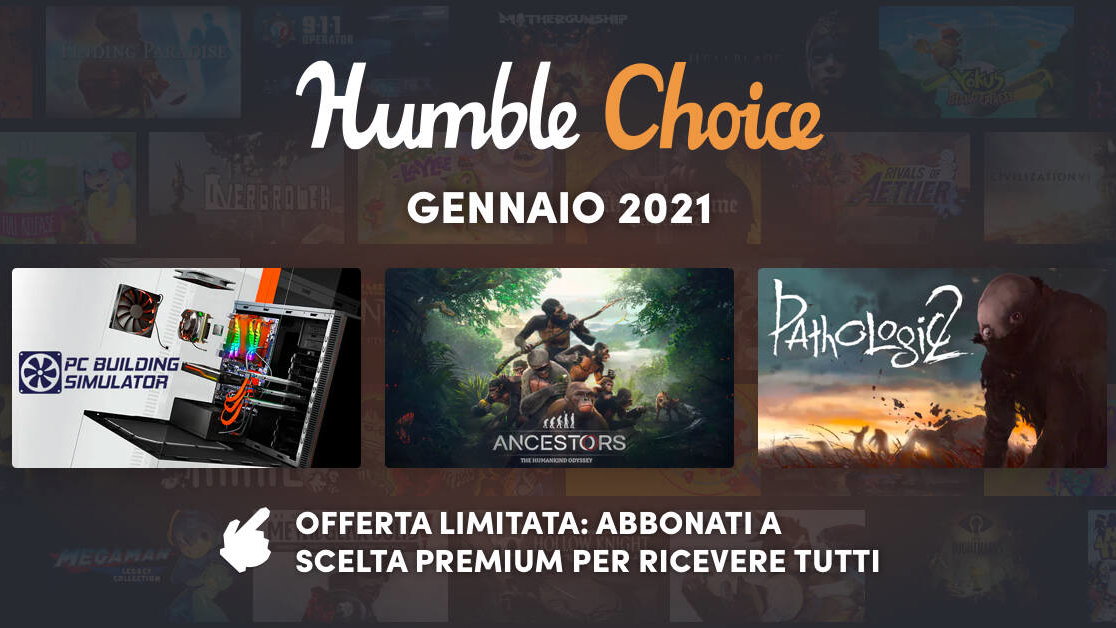 Immagine di Humble Bundle di gennaio: oltre 250€ di giochi a soli 10,99€!