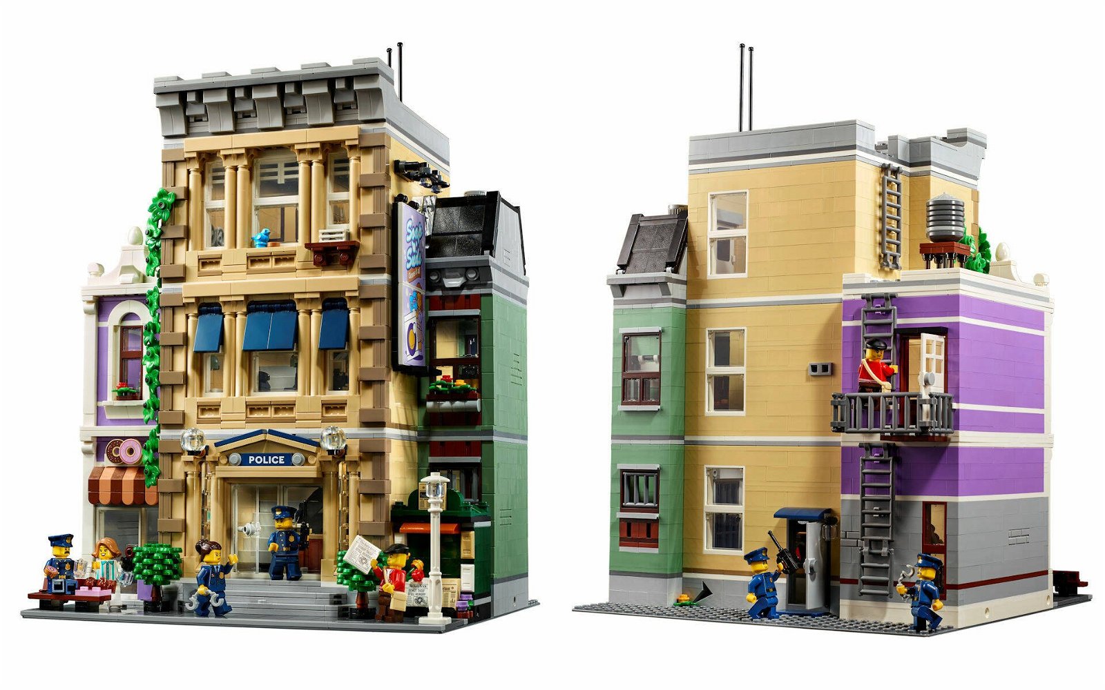 Immagine di Più sicurezza a LEGO City: il nuovo modulare "Stazione di Polizia" è sugli scaffali