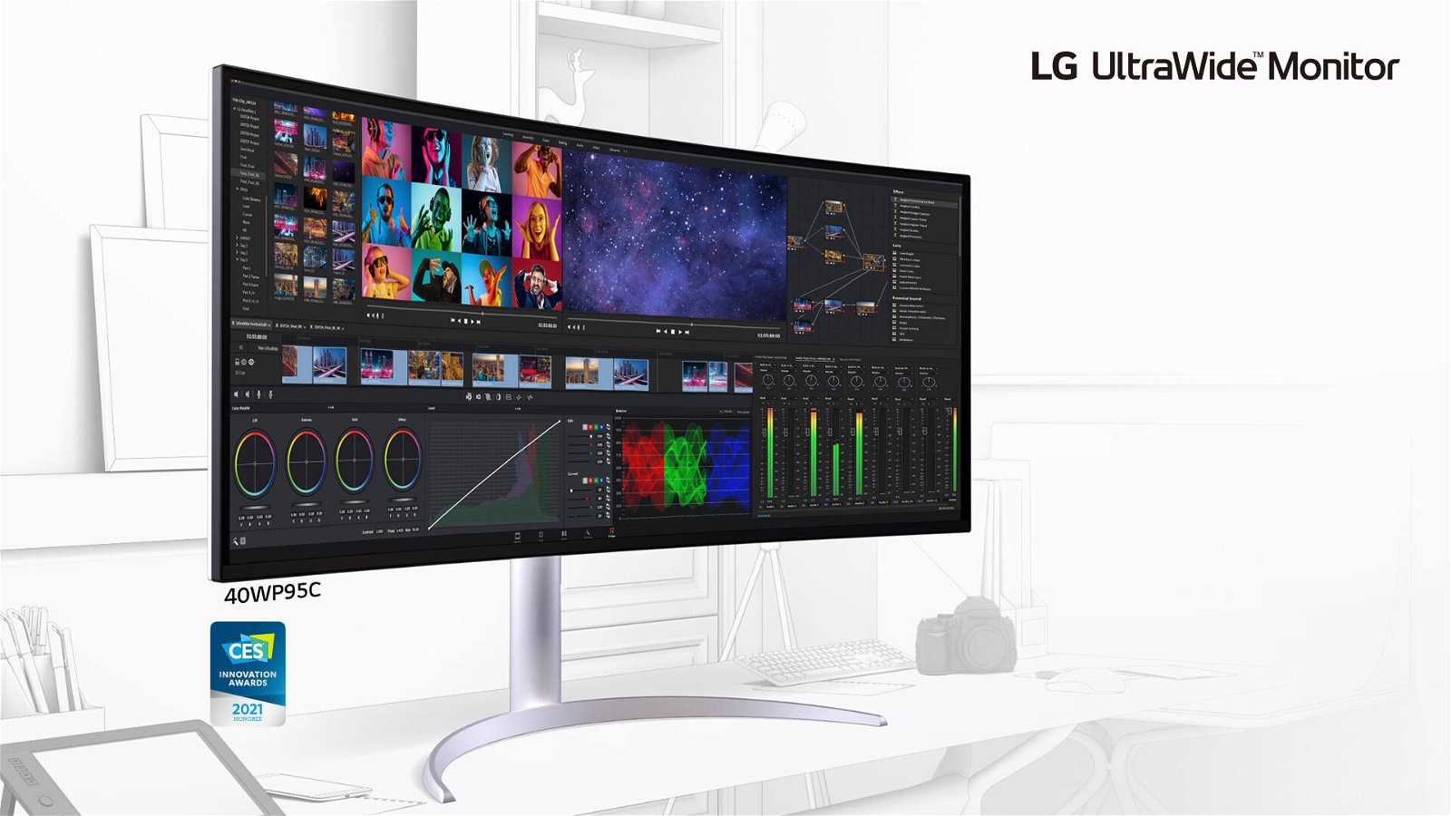 Immagine di Questo monitor ultrawide di LG è il primo dotato di Thunderbolt 4