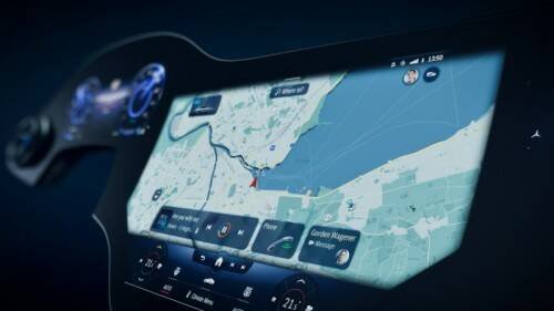 Immagine di Mercedes MBUX Hyperscreen: il nuovo infotainment di EQS riscrive le regole