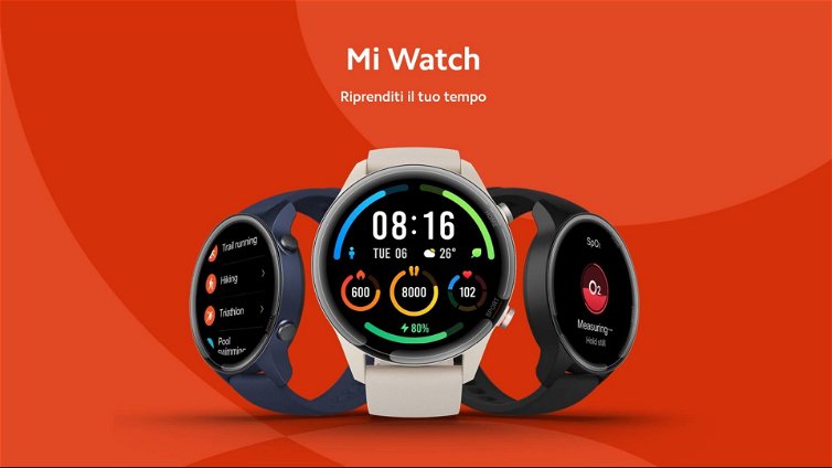 Immagine di Xiaomi Mi Watch: finalmente in Italia anche su Amazon a 129,99 euro