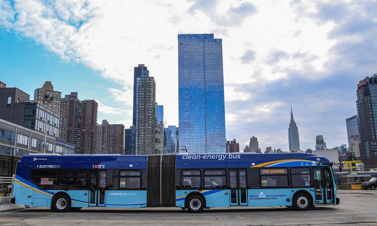 Immagine di Rivoluzione Green per gli autobus a New York