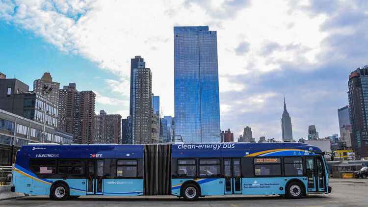 Immagine di Rivoluzione Green per gli autobus a New York