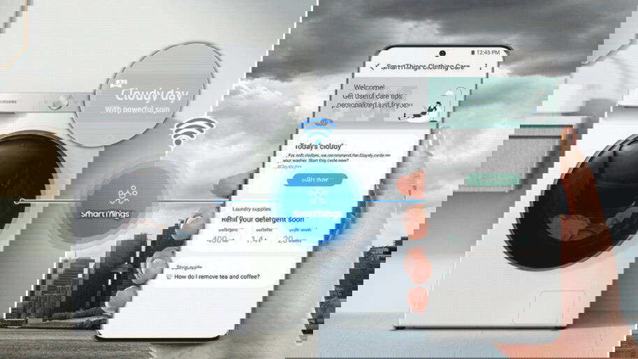 Immagine di 59% di sconto su questa splendida lavatrice smart Samsung!