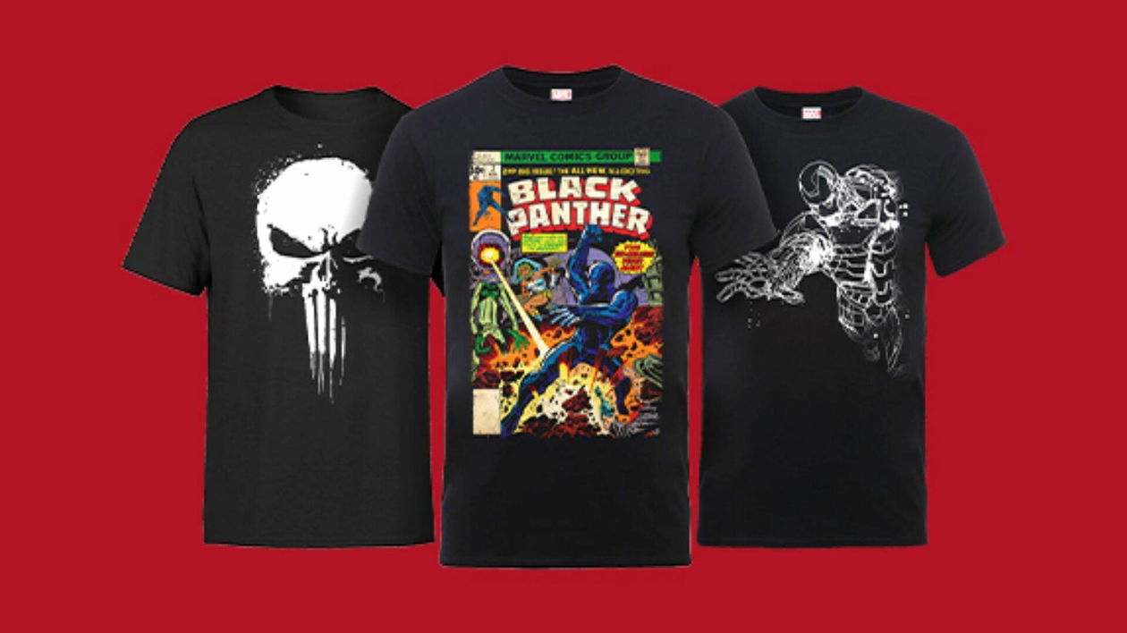 Immagine di Nuovi saldi su Zavvi: t-shirt Marvel a soli 9,99€!