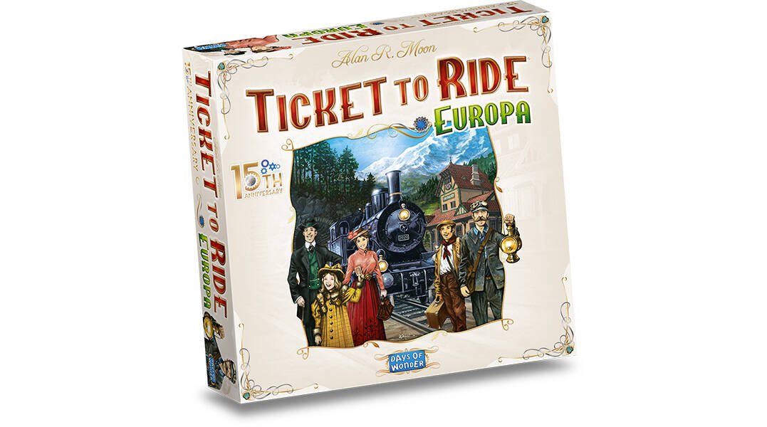 Immagine di Days of Wonder annuncia Ticket to Ride:Europe 15th Anniversary Edition