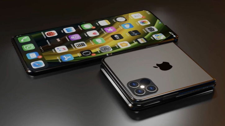 Immagine di iPhone pieghevole: Apple avrebbe finalmente deciso il form factor