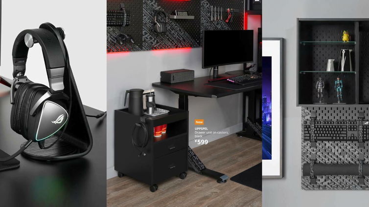 Immagine di IKEA e Asus ROG, ecco i primi prodotti nati dalla collaborazione