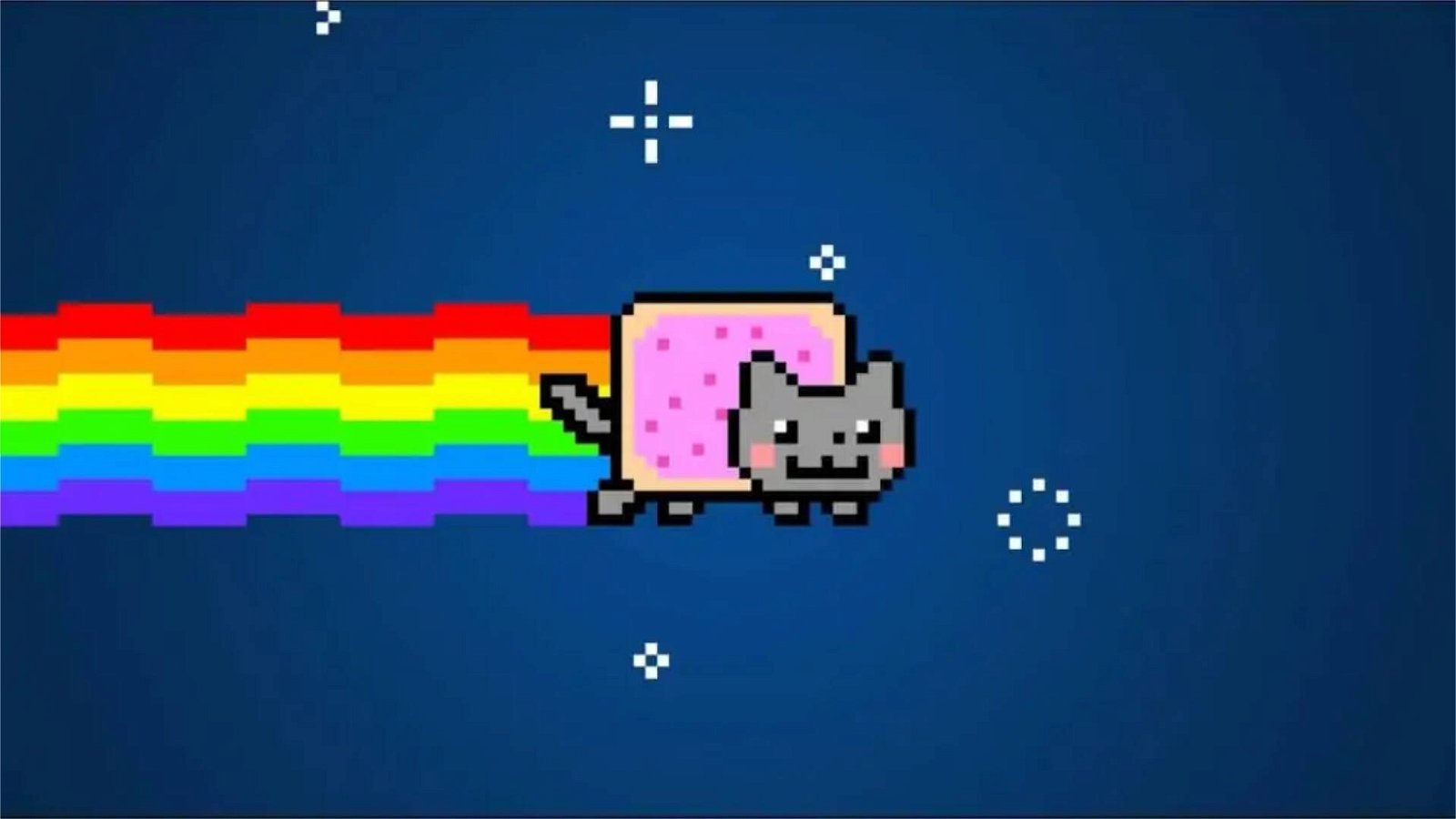 Immagine di Nyan Cat, la famosa gif è stata venduta ad una cifra da capogiro