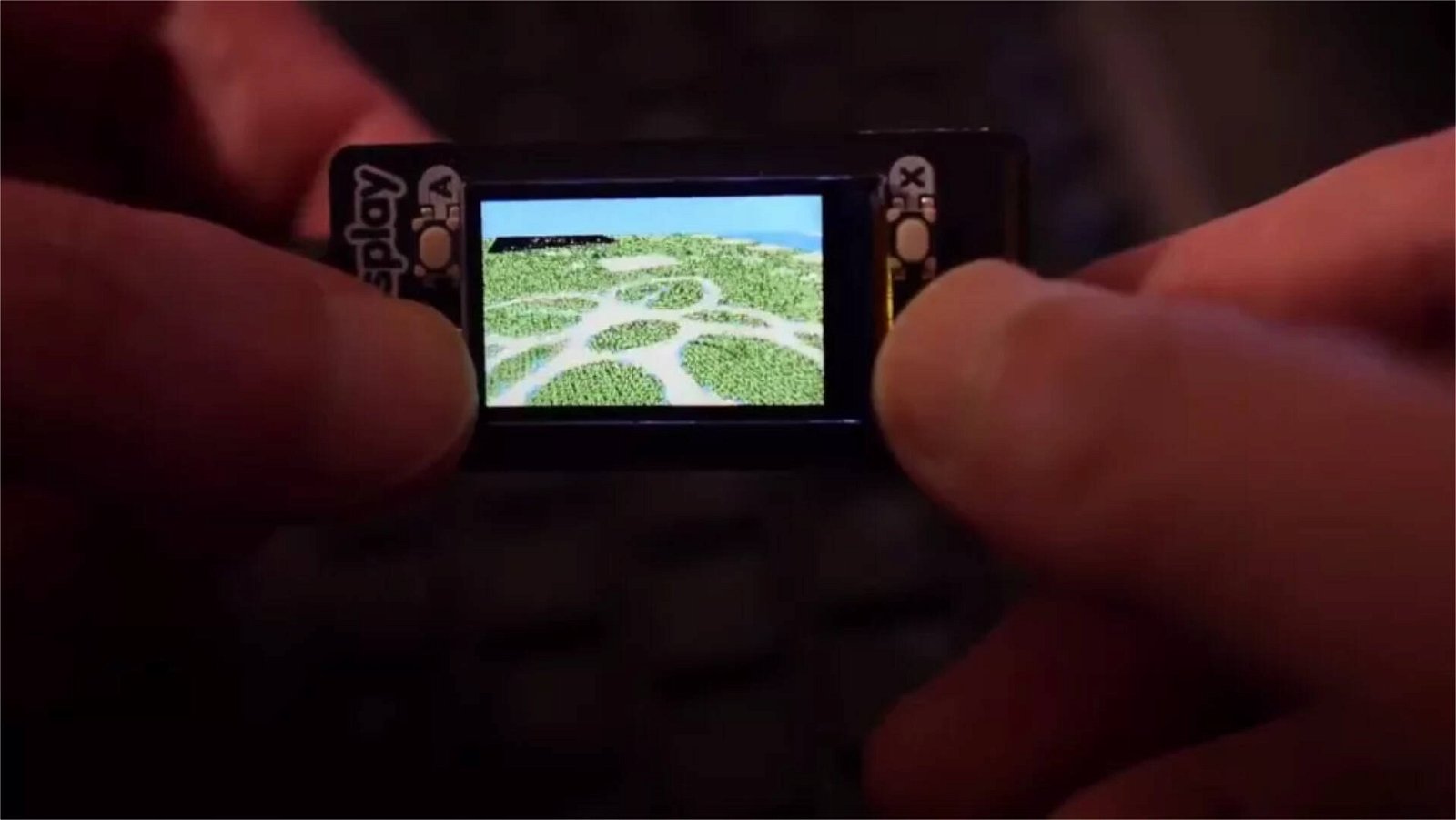Immagine di Raspberry Pi Pico, vi ricordate questo effetto grafico sulle console Nintendo?