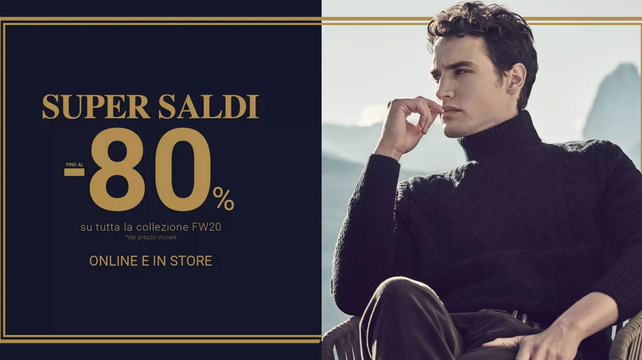 Immagine di Cappotti a partire da 49€ nei super saldi Gutteridge