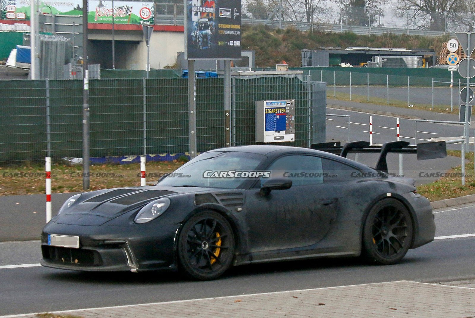Immagine di La nuova Porsche 992 GT3RS è stata avvistata in strada