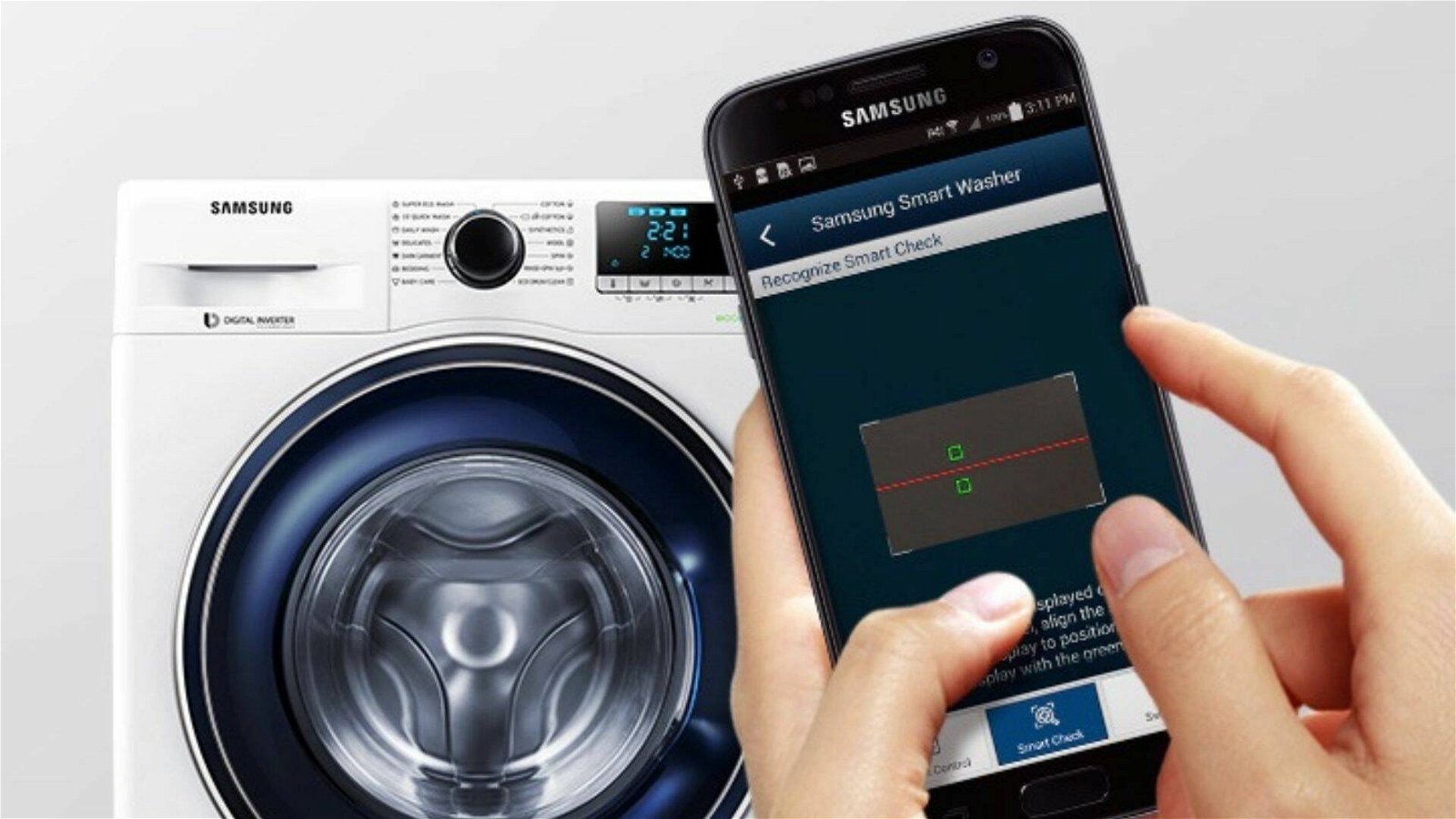 Immagine di Super offerte Samsung su grandi elettrodomestici smart e non. Sconti fino a 1800€