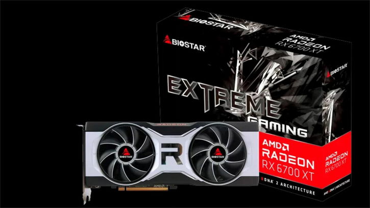 Immagine di Radeon RX 6700 XT, la variante Biostar va più veloce di quella AMD