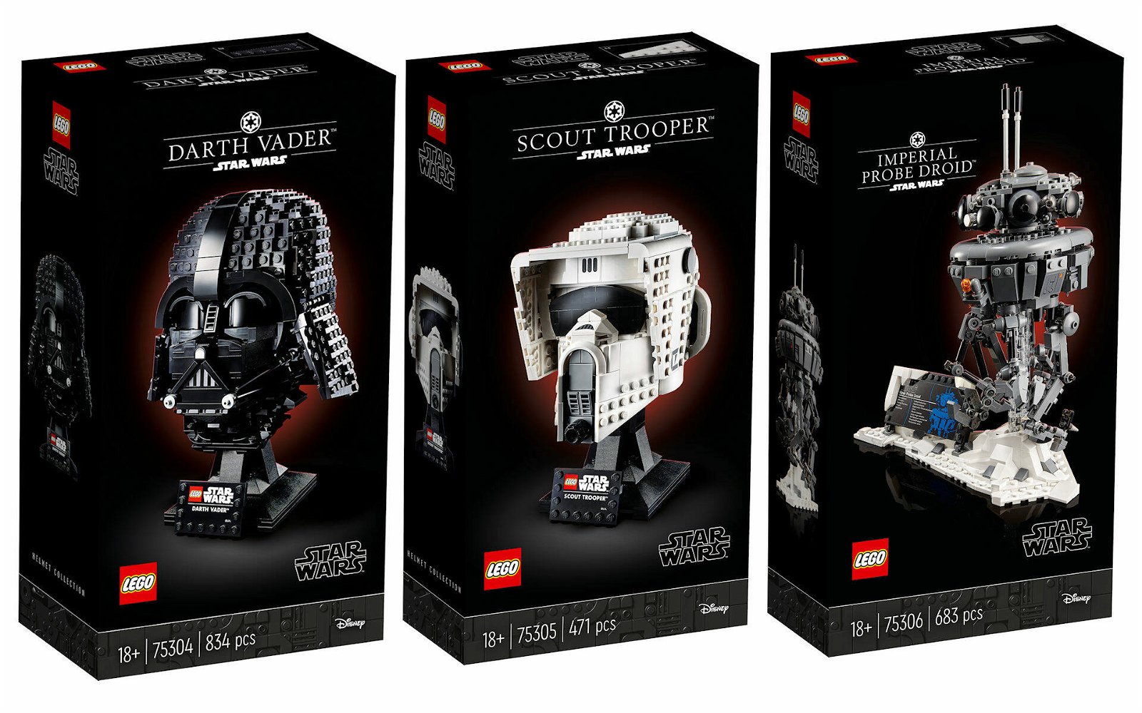 Immagine di LEGO Star Wars: in arrivo dal lato oscuro due nuovi caschi e un droide
