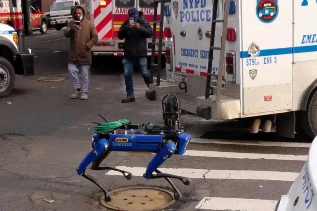 Immagine di Digidog, il cane robot che aiuta la polizia è realtà negli Stati Uniti
