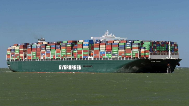 Immagine di Ever Given: la nave che bloccò il canale di Suez ispira un gioco