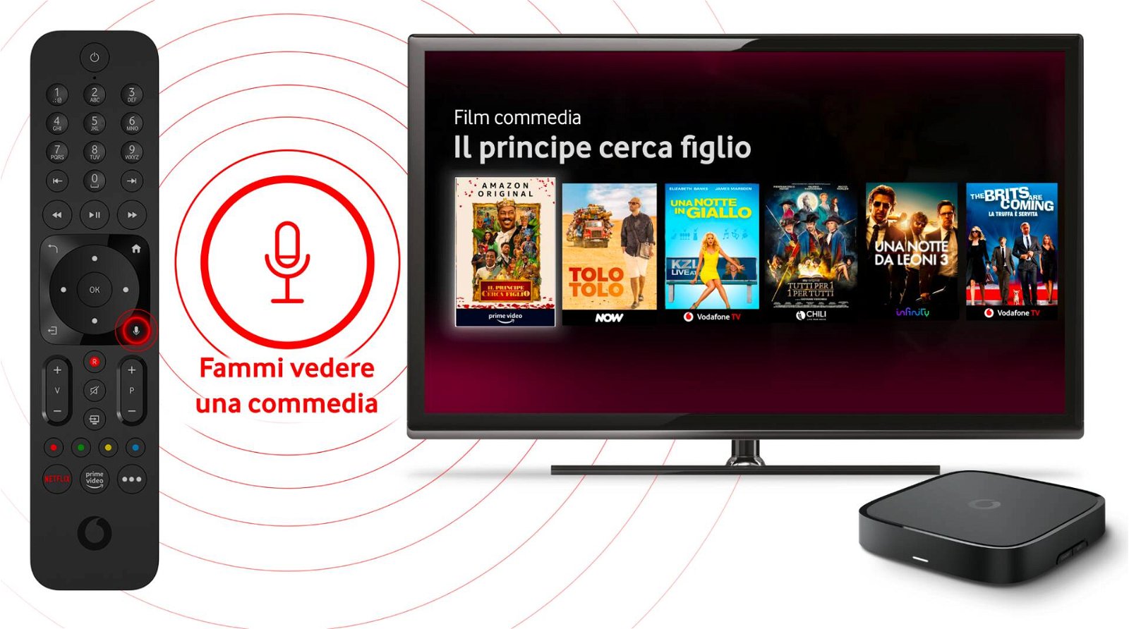 Immagine di Vodafone lancia il nuovo TV Box Pro: un'esperienza TV innovativa e intuitiva