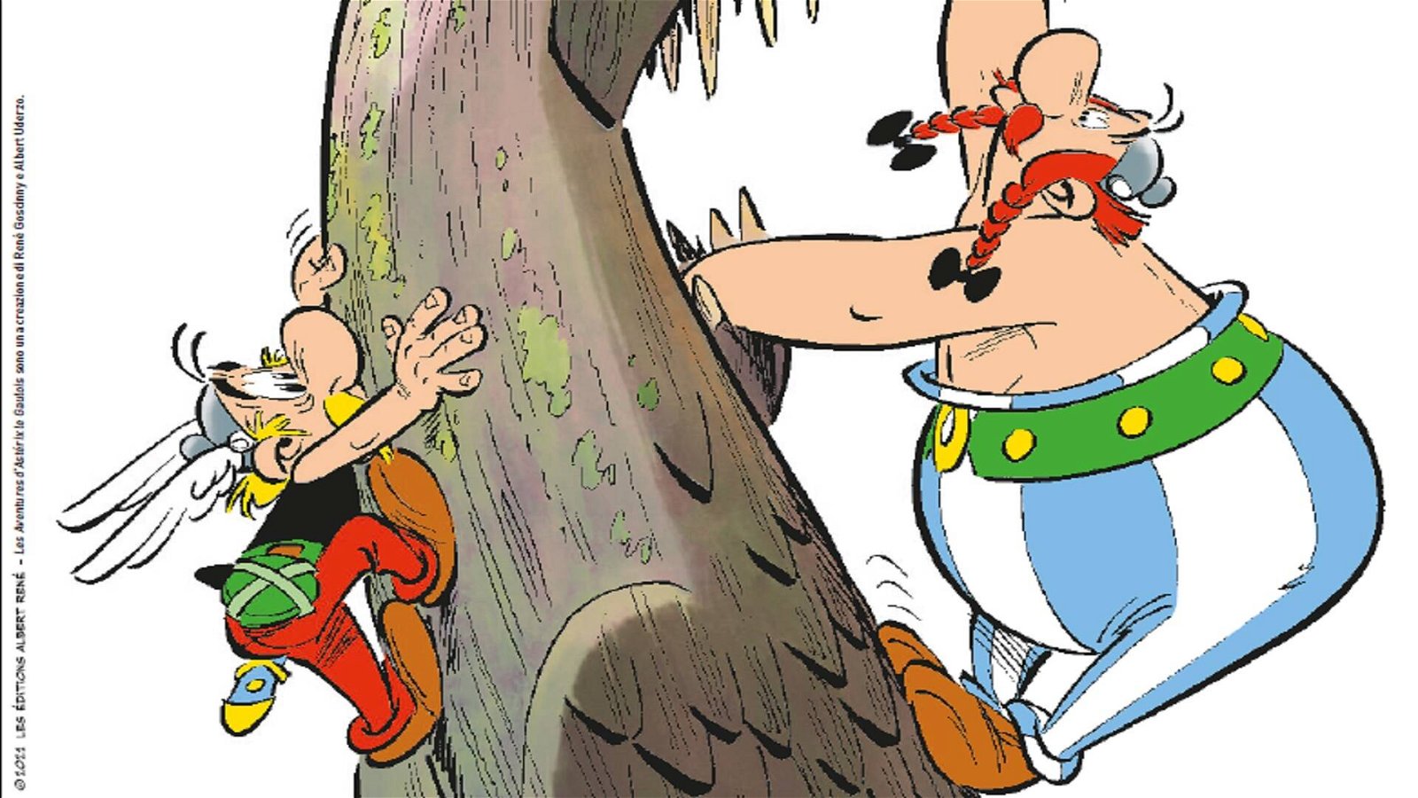 Immagine di Asterix e il Grifone - titolo e data di uscita italiana del 39° albo di Asterix e Obelix