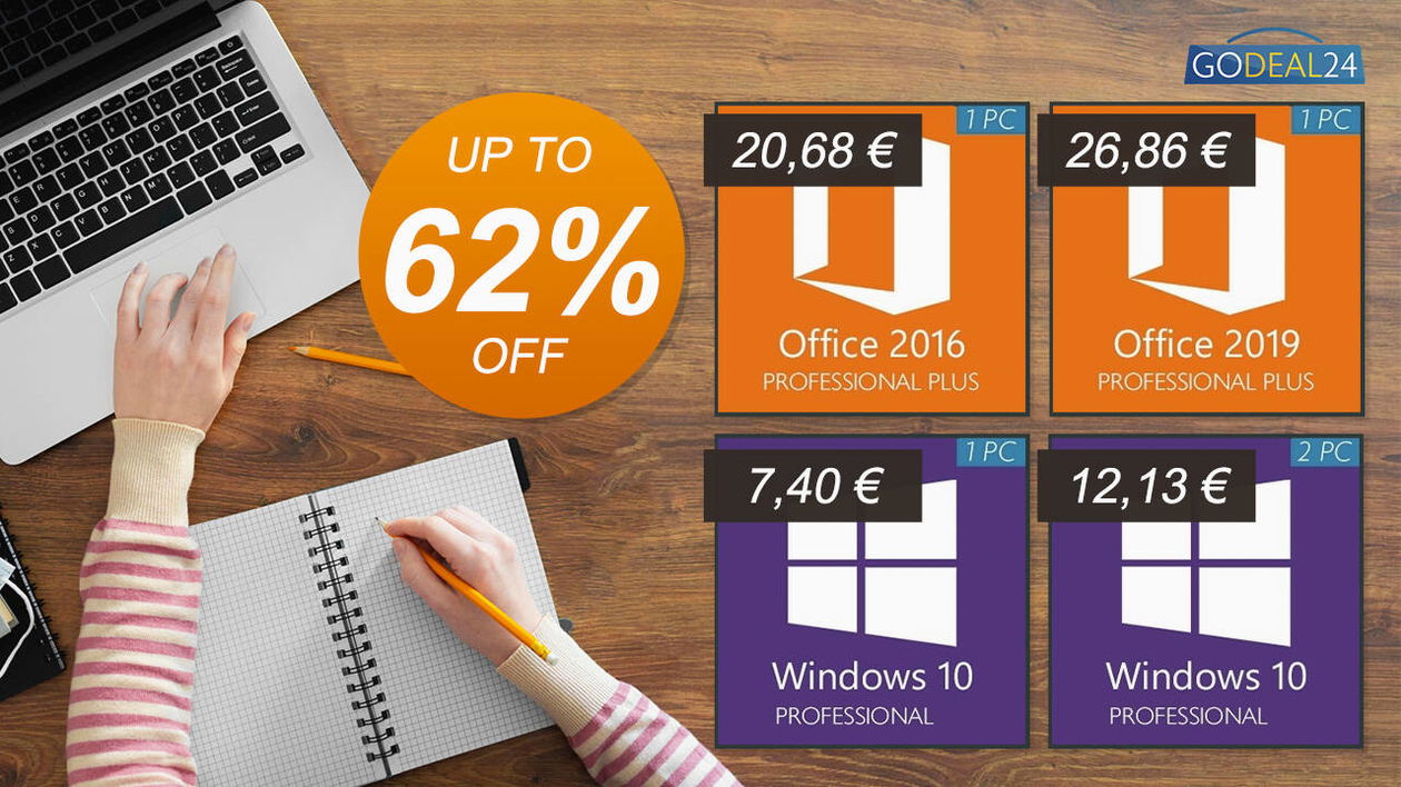 Immagine di Offerta smart working GoDeal24: Windows 10 Pro da 6€