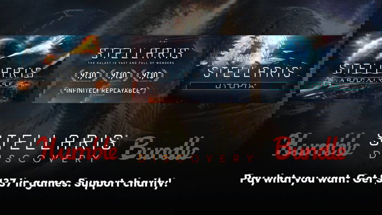 Immagine di Esplora lo spazio a un prezzo super grazie all'Humble Stellaris Discovery Bundle!