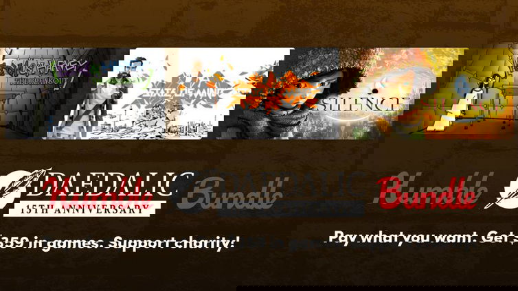 Immagine di Humble Bundle festeggia il 15° anniversario di Daedalic con un ricco bundle!