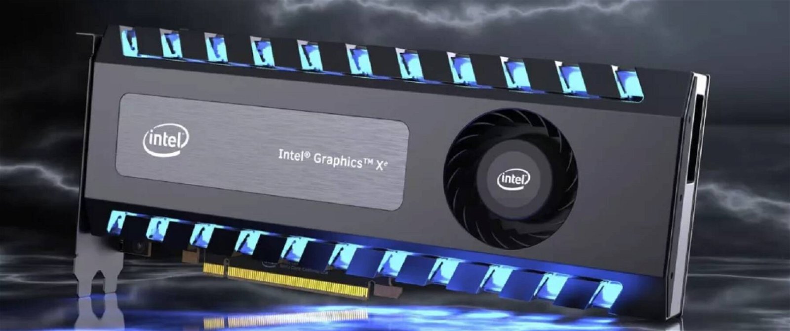 Immagine di Intel DG2, questa variante ha prestazioni pari a una GeForce GTX 1050