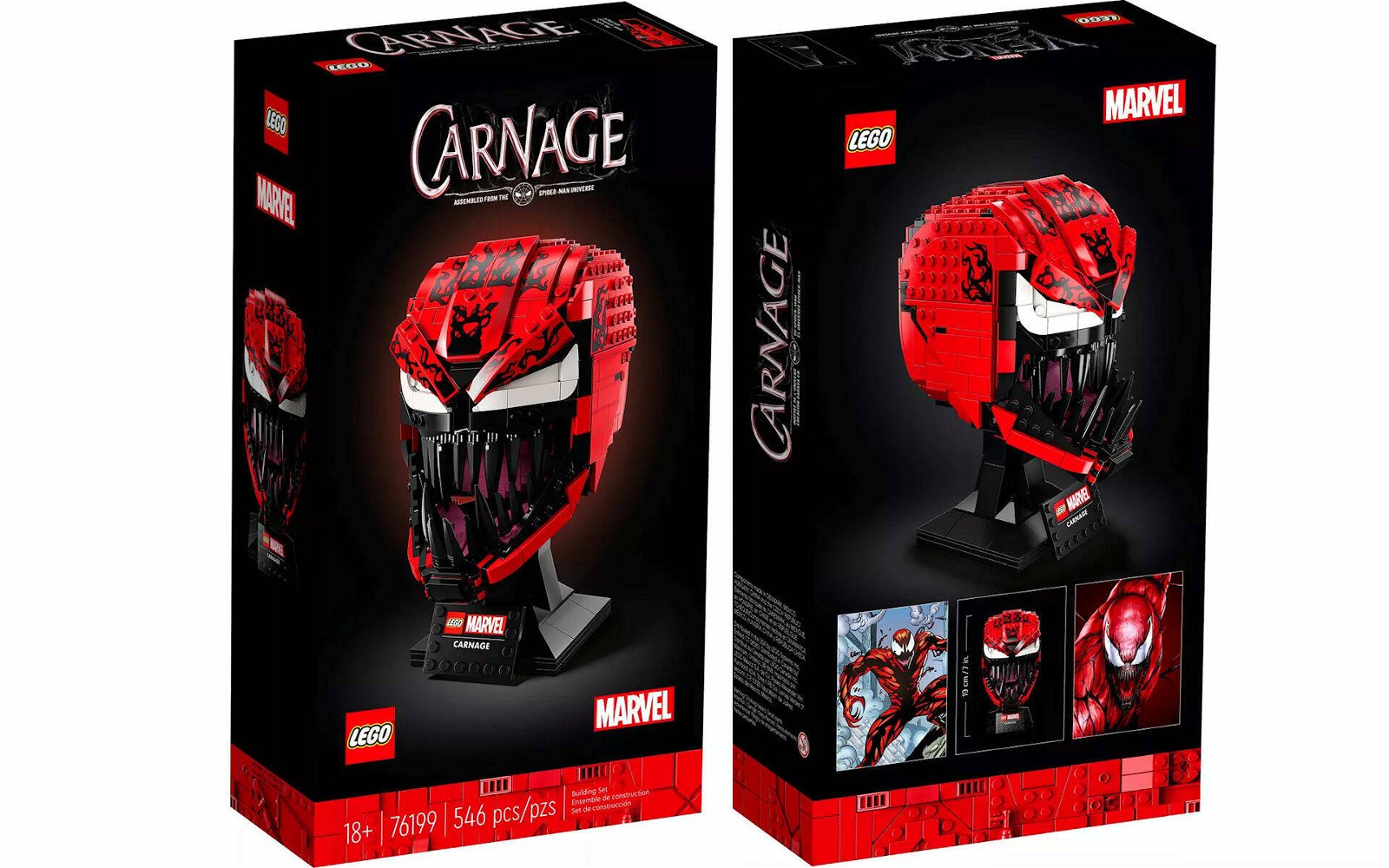 Immagine di LEGO: in arrivo il nuovo busto di Carnage