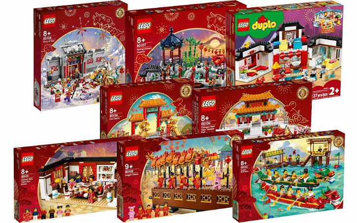Immagine di LEGO: tutti i set dedicati al capodanno cinese