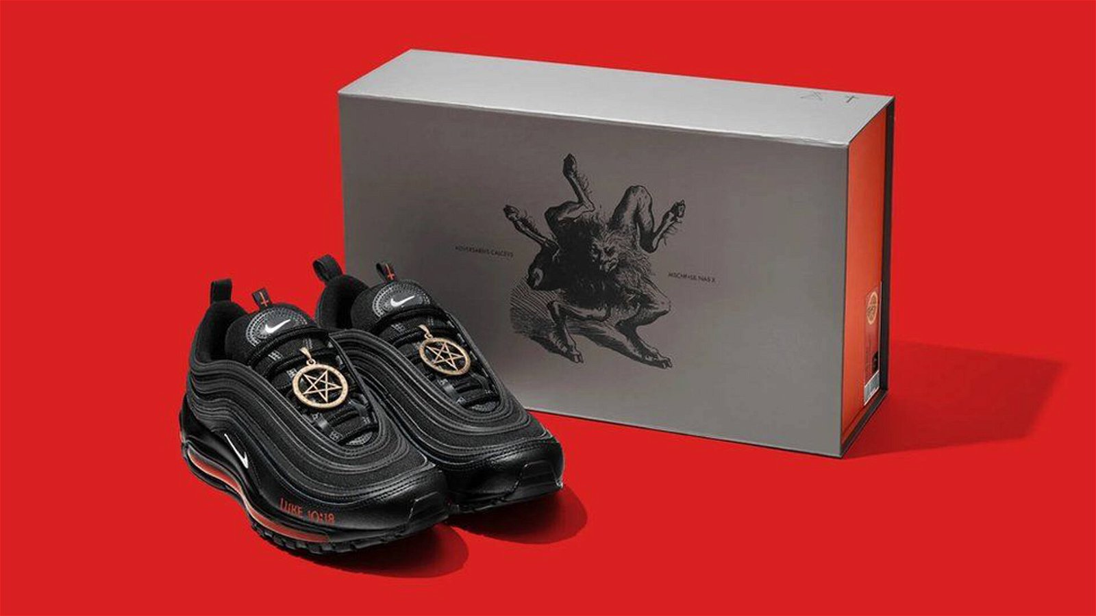 Immagine di Nike fa causa ai creatori delle scarpe di Satana di Lil Nas X