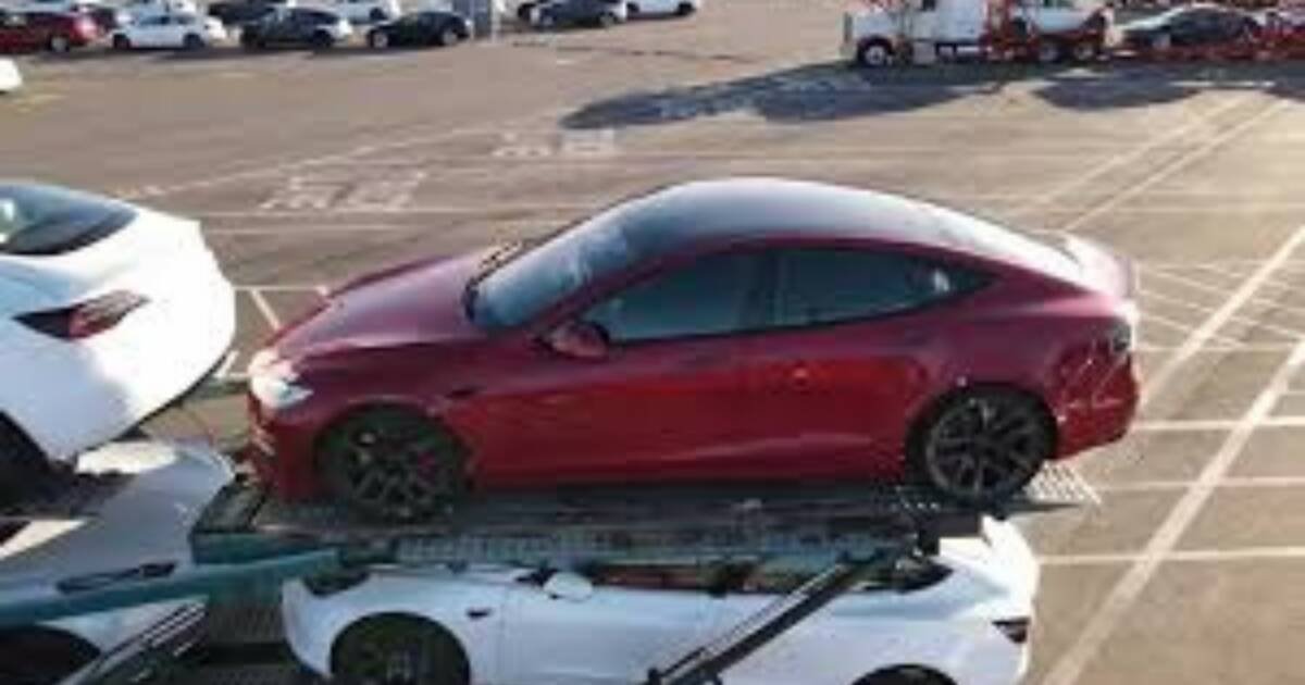 Immagine di Tesla Model S Plaid: avvistata l'auto più veloce di Musk