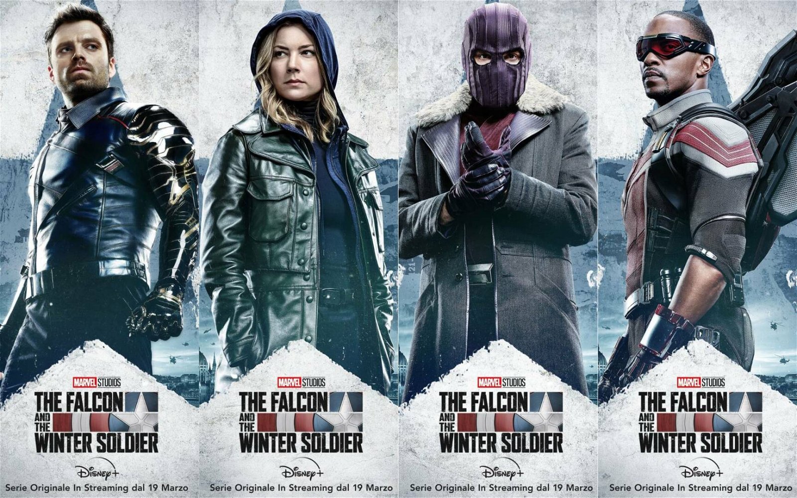 Immagine di The Falcon and The Winter Soldier: nuovi poster e trailer di Marvel Studios Legends