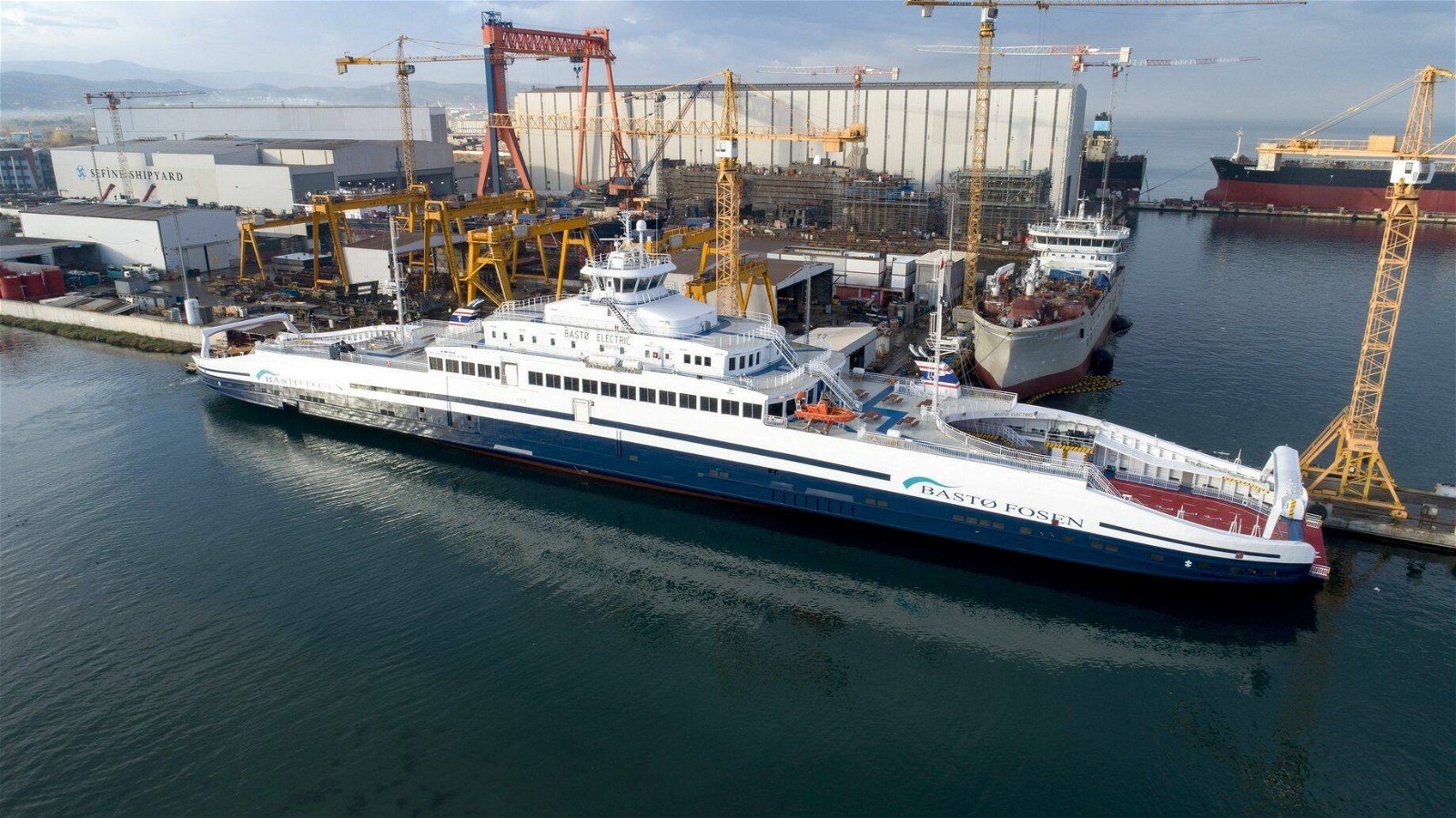 Immagine di Bastø Electric è il traghetto elettrico più grande del mondo