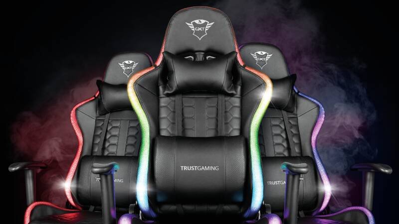 Immagine di Trust annuncia le sue due nuove sedie da gaming premium con RGB
