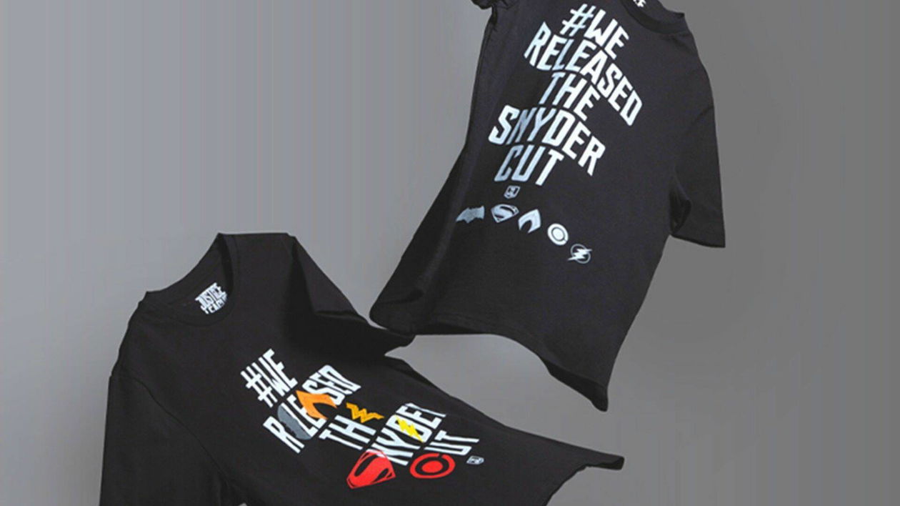 Immagine di Arrivano l'abbigliamento ed i gadget della Zack Snyder's Justice League!